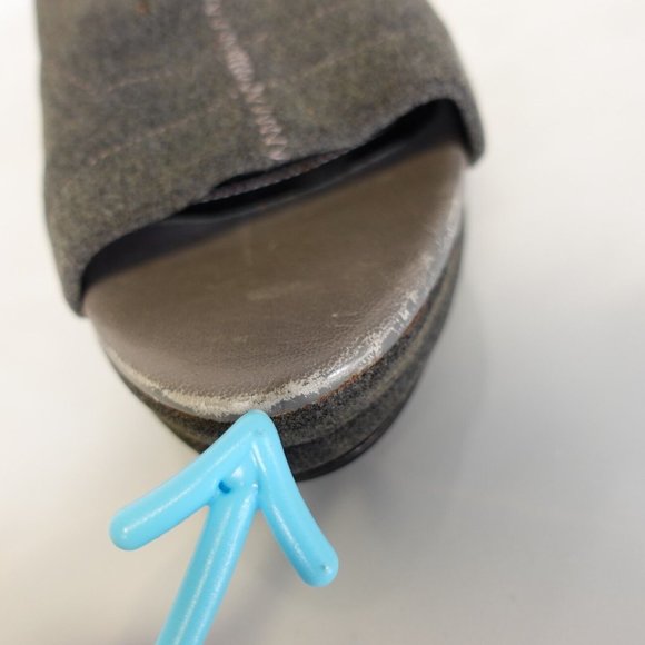 Balenciaga Sandals 38 SINGLE SHOE Replacement Amputee Left Wedge 7 $665‎ - Picture 11 of 15